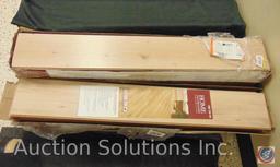 (7) Boxes of [7] Oceanside Beechwood Laminate Flooring Planks w/ Foam Pad by Home Decorators