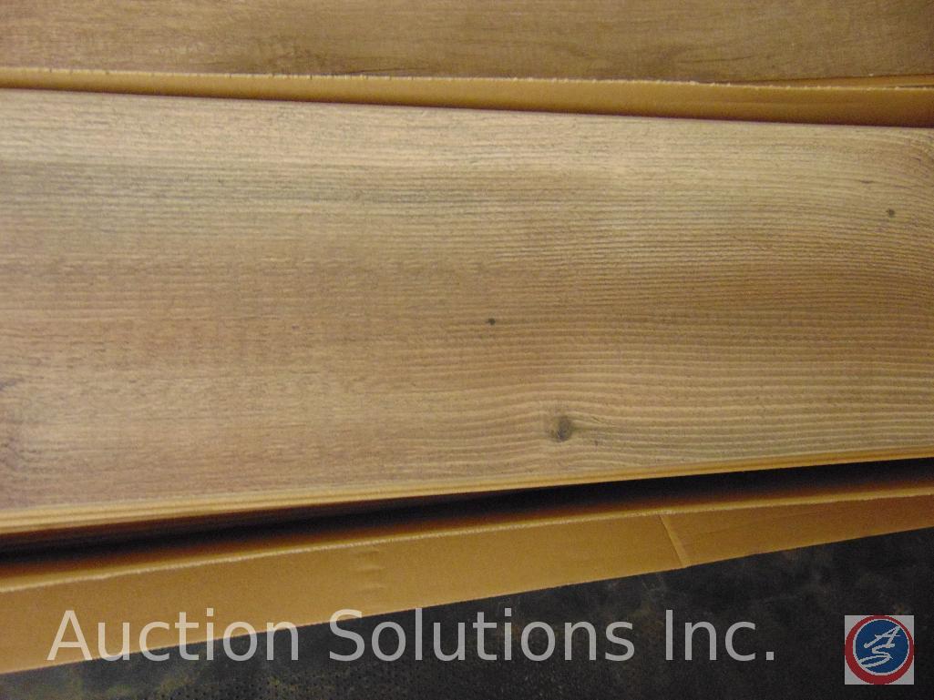 (5) Boxes of [7] 6.25x50.75 Kensington Hemlock Laminate Flooring Planks by Home Decorators