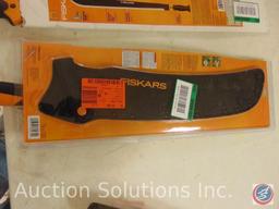 NIB (2) Fiskars machetes, one with sheath