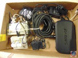 Powerex (MH-C490F) Stealth, Smart View 2 port video splitter (model #VS-812), Shure PG4 wireless