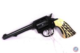 Manufacturer: Iver Johnson Model: 55 Caliber: 22 LR Serial #: E39626 Type: D/A Revolver