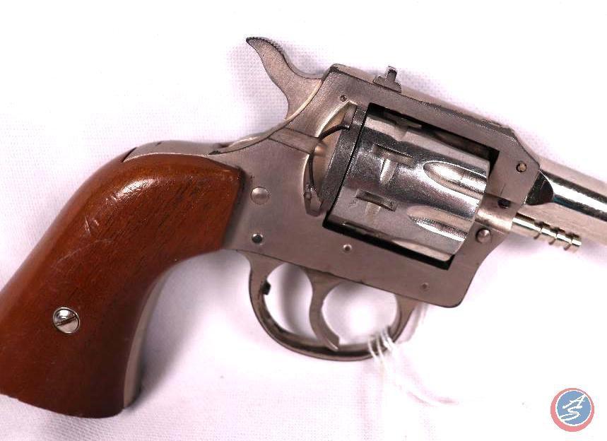 Manufacturer: H& R Model: 950 Caliber: 22 LR Serial #: AY061122 Type: D/A Revolver