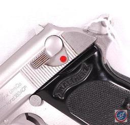 Manufacturer: Walther Inter Arms Model: PPK Caliber: 380 Serial #: A076650 Type: S/A Pistol with