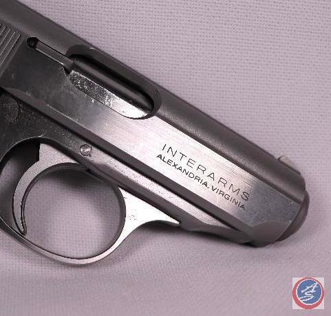 Manufacturer: Walther Inter Arms Model: PPK Caliber: 380 Serial #: A076650 Type: S/A Pistol with