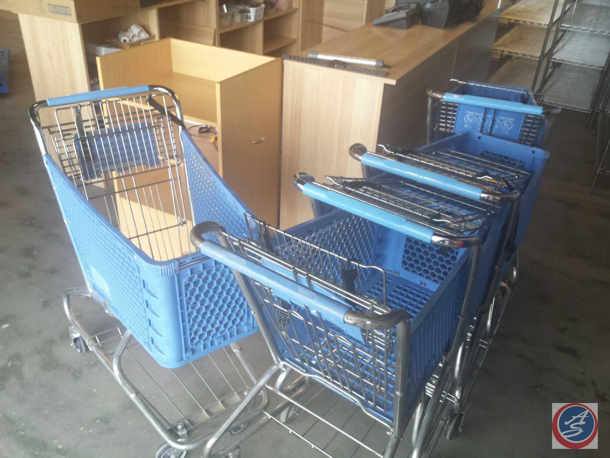 [5] Small Plastic Shopping Carts [SOLD 5x THE MONEY]