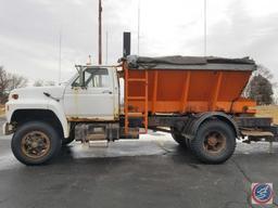 1989 Ford F800 Truck, VIN # 1FDPF82K4KVA54008