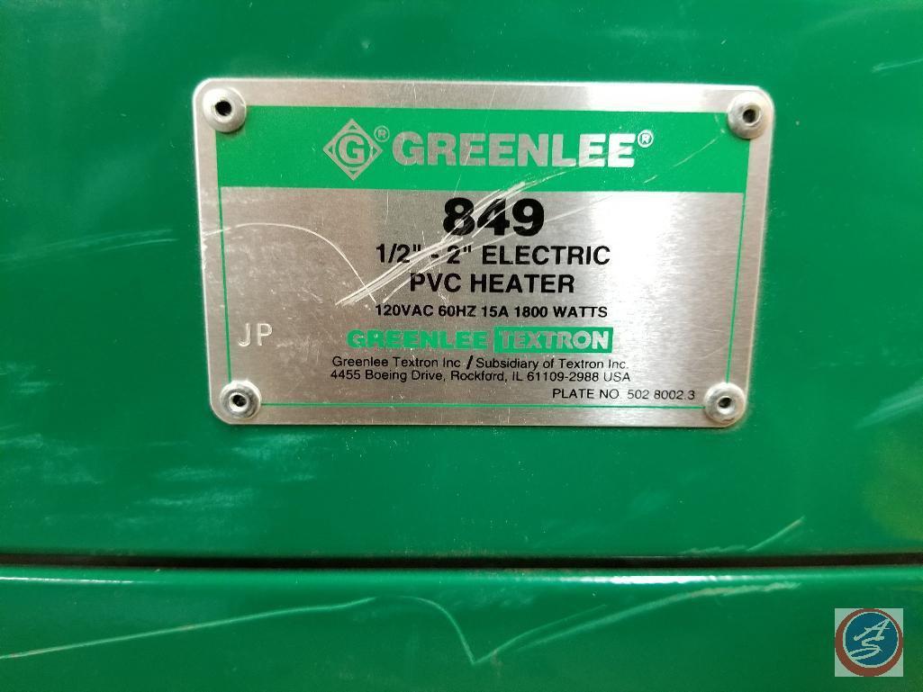 Greenlee 1/2 in - 2 in electric PVC heater #849