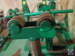 (4) Greenlee 687 screw-type reel stands, with 2500 pound capacity