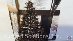 9' Montana Fir Pre-Lit Artificial Christmas Tree in Box