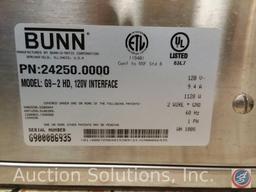 Bunn Commercial Precision Coffee Grinder G9 Series (model # G92 HD-S) (25.5" tall x 8.5" wide x 18"