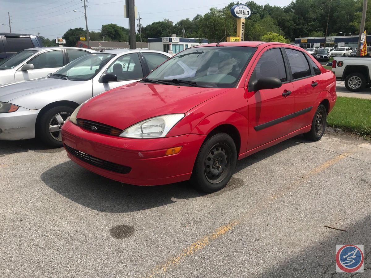 2001 Ford Focus Passenger Car, VIN # 1FAFP33PX1W125141