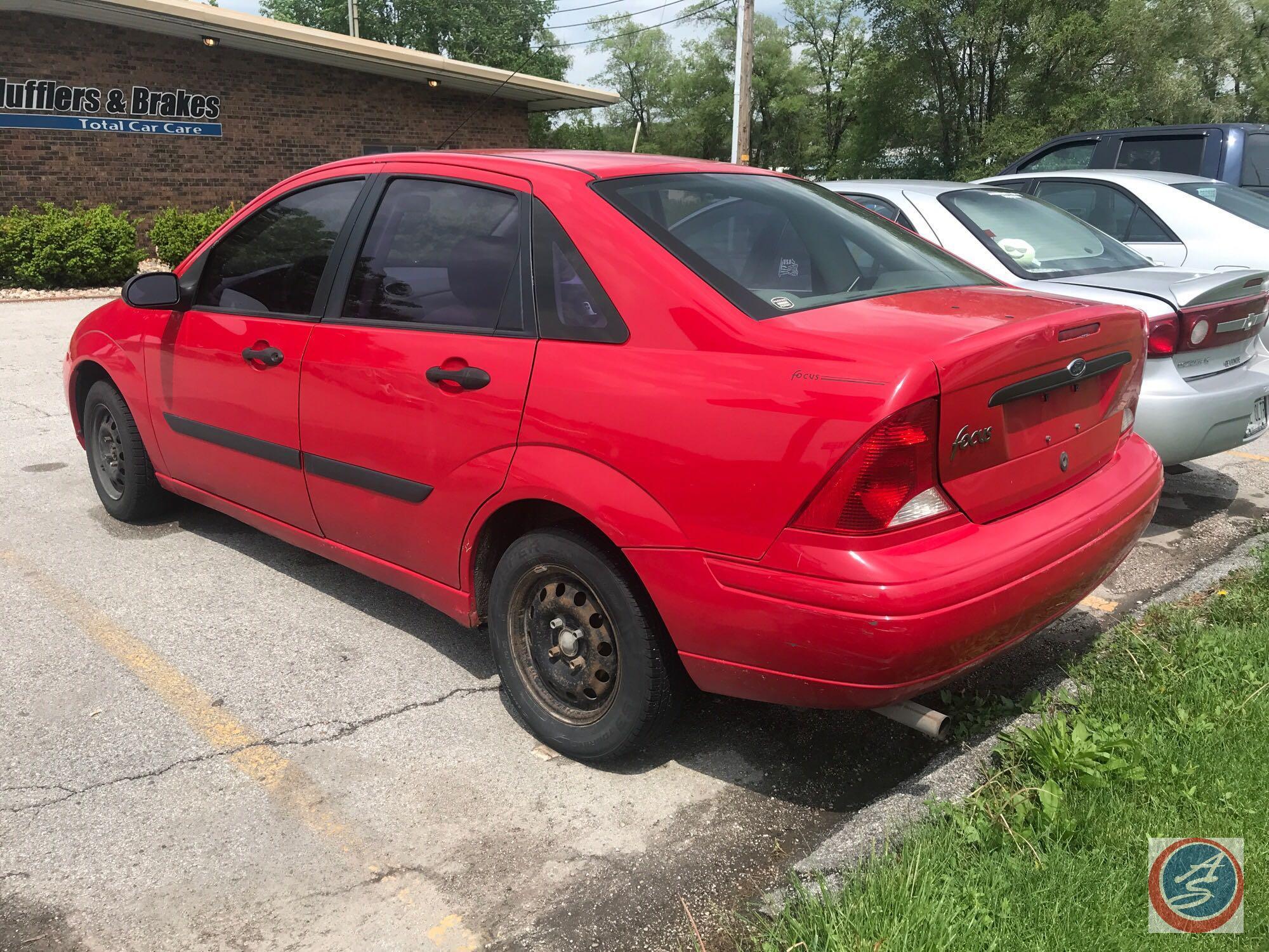 2001 Ford Focus Passenger Car, VIN # 1FAFP33PX1W125141