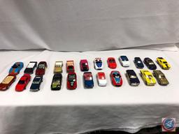 (23) Assorted Die Cast Cars including hot wheels, matchbox, and more