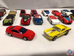 (23) Assorted Die Cast Cars including hot wheels, matchbox, and more