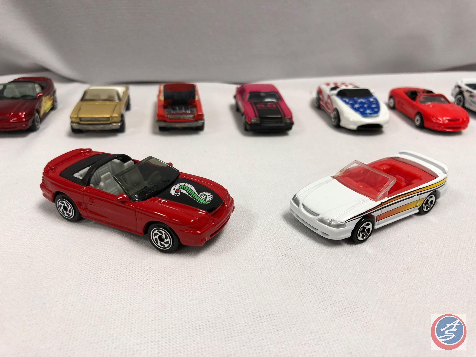 (23) Assorted Die Cast Cars including hot wheels, matchbox, and more