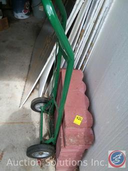 2-Wheel Dolly and 12+ Decorative Terra Cotta Garden Edger Bricks