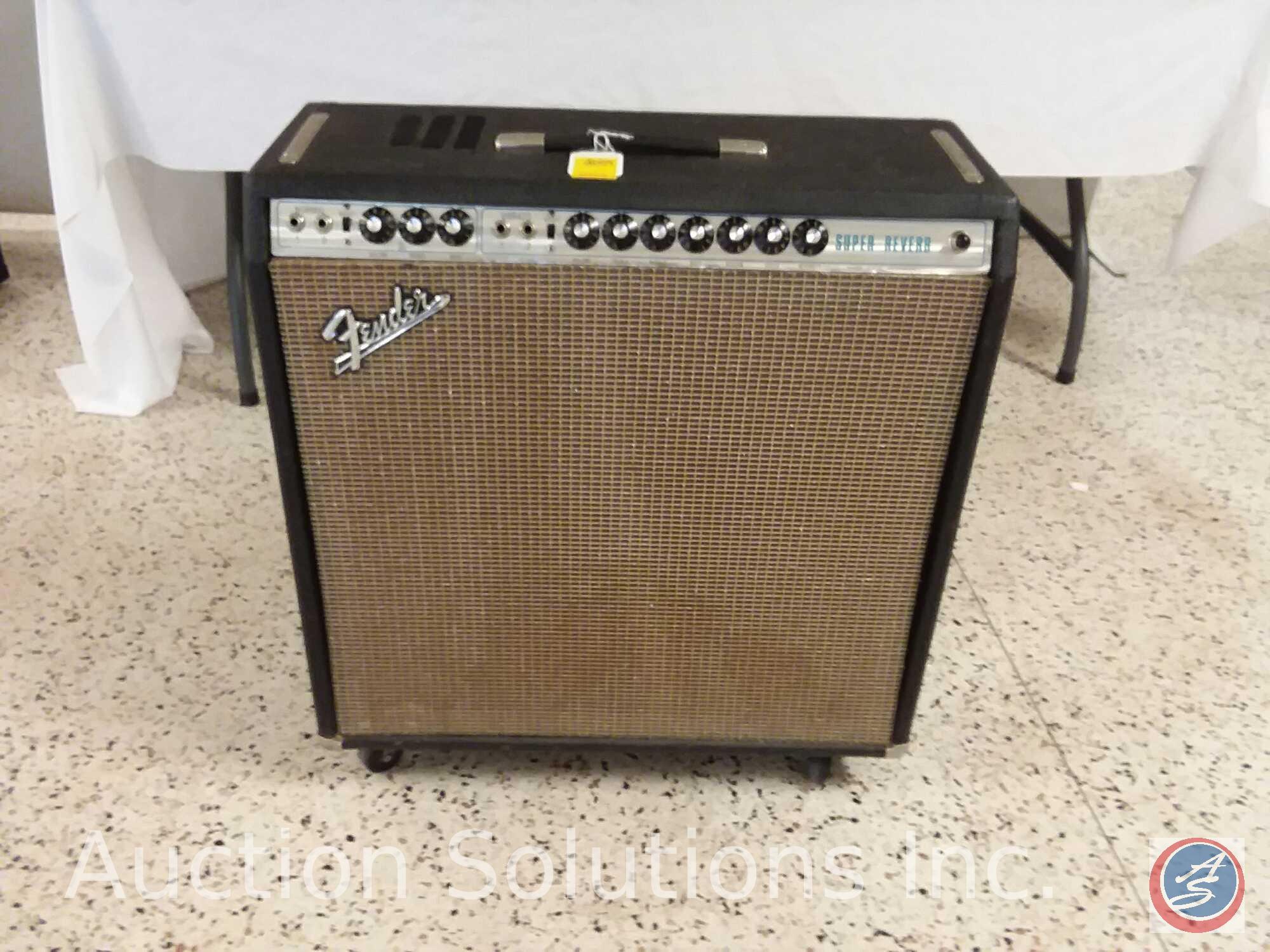 Vintage Fender Super Reverb Amp {{ALL WORKS GREAT}}