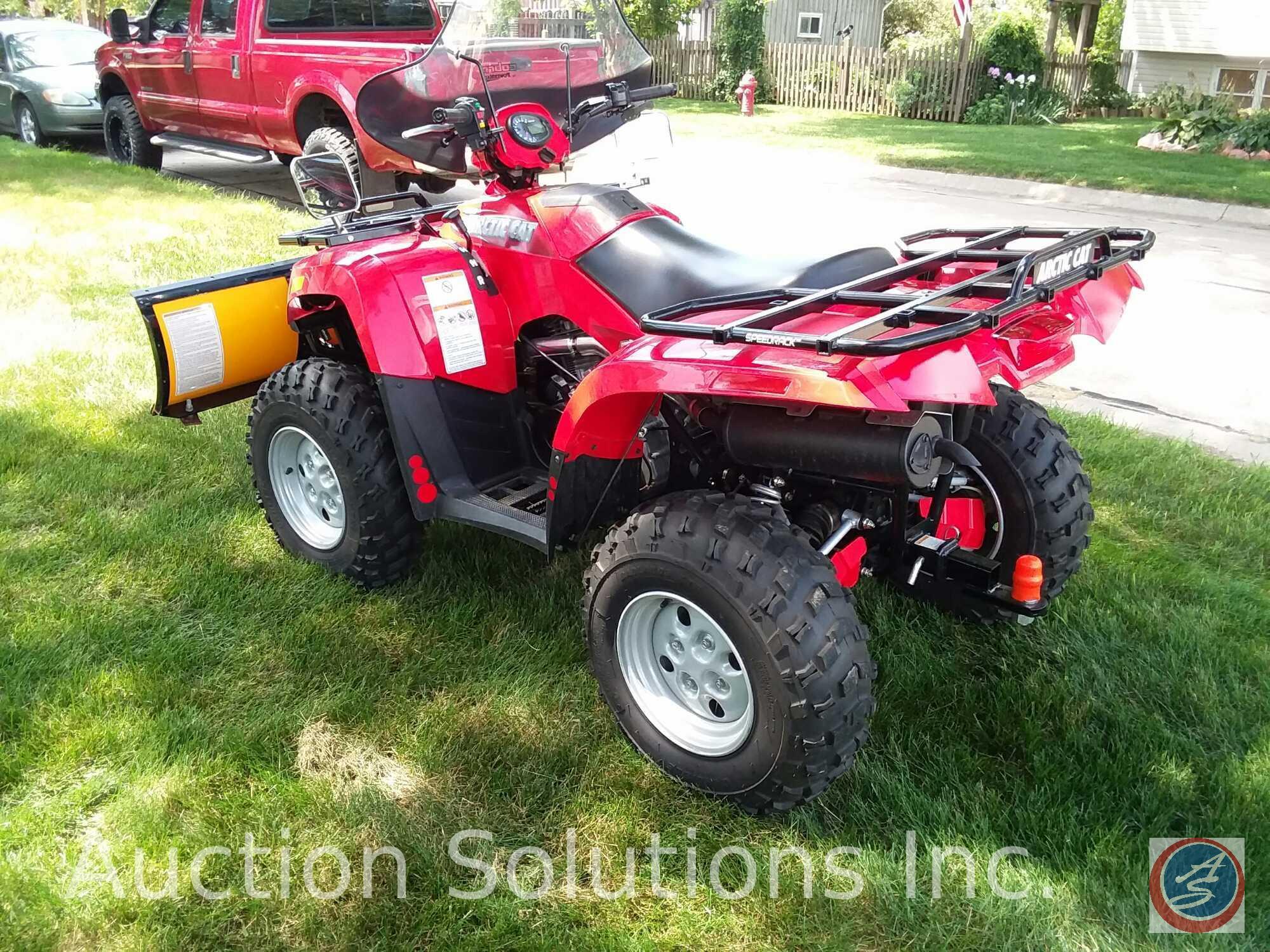 2006 Arctic Cat DVX400 4x4 ATV Quad Runner, VIN # 4UF06ATVX6T213713