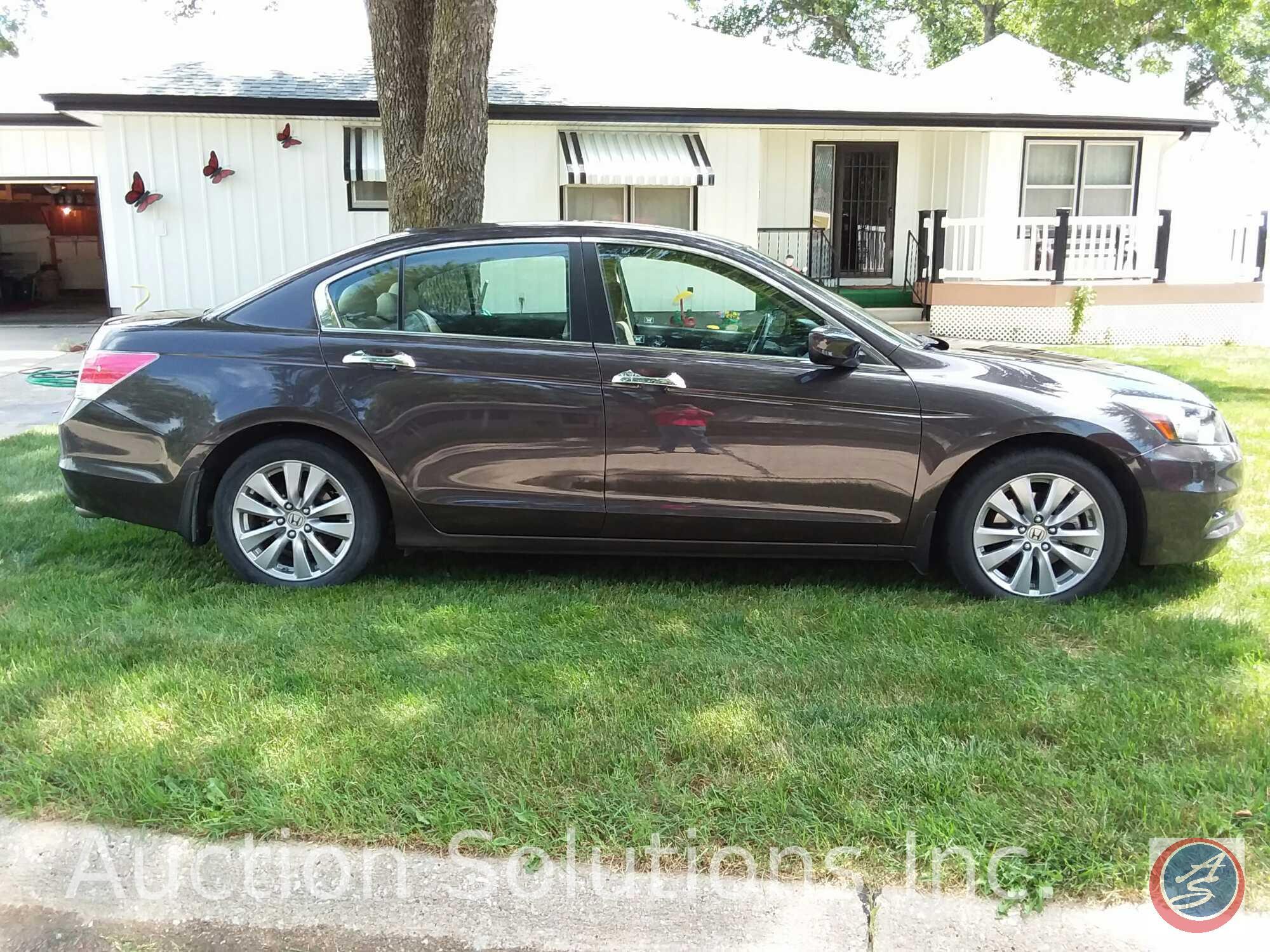 2012 Honda Accord Passenger Car, VIN # 1HGCP3F88CA000092