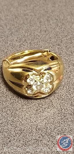 18K gold ring