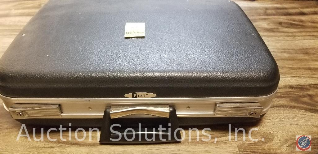 Briefcase, no key for locks