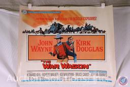 John Wayne The War Wagon Vintage Movie Poster