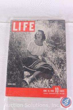 (2) Life magazines; Donna Reed AND Roy Rogers & Trigger