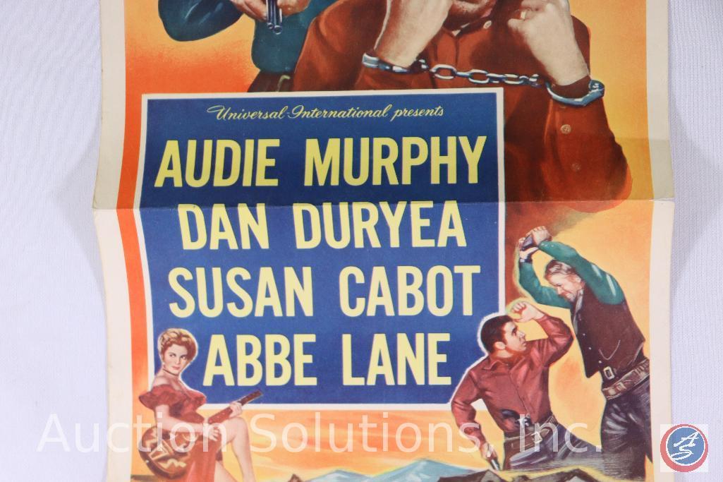 Ride Clear Diablo Vintage Movie Poster Feb 1954