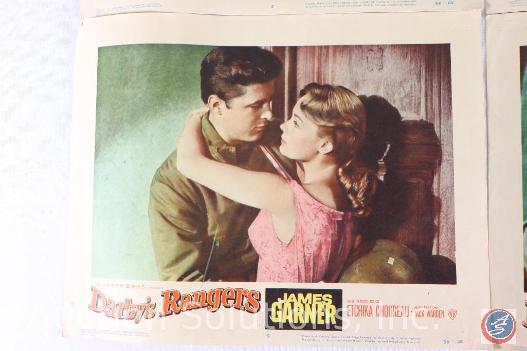 (6) 1958 Warner Bros Lobby Cards