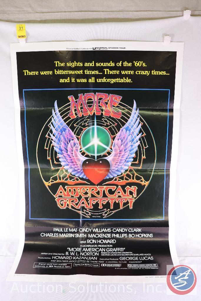 1979 More American Graffiti Vintage Movie Poster