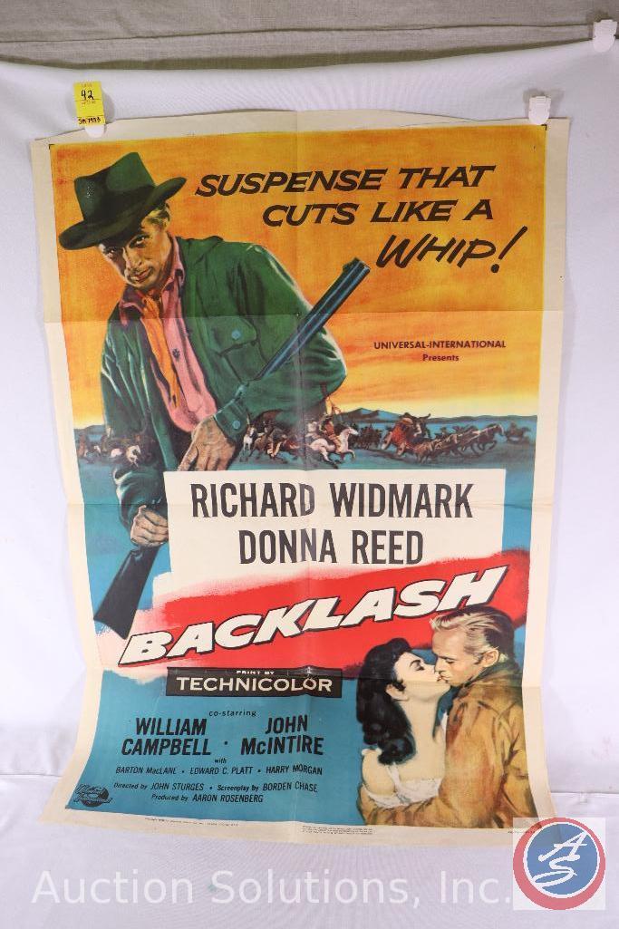 Backlash Vintage Movie Poster 56/74-48636, 1956