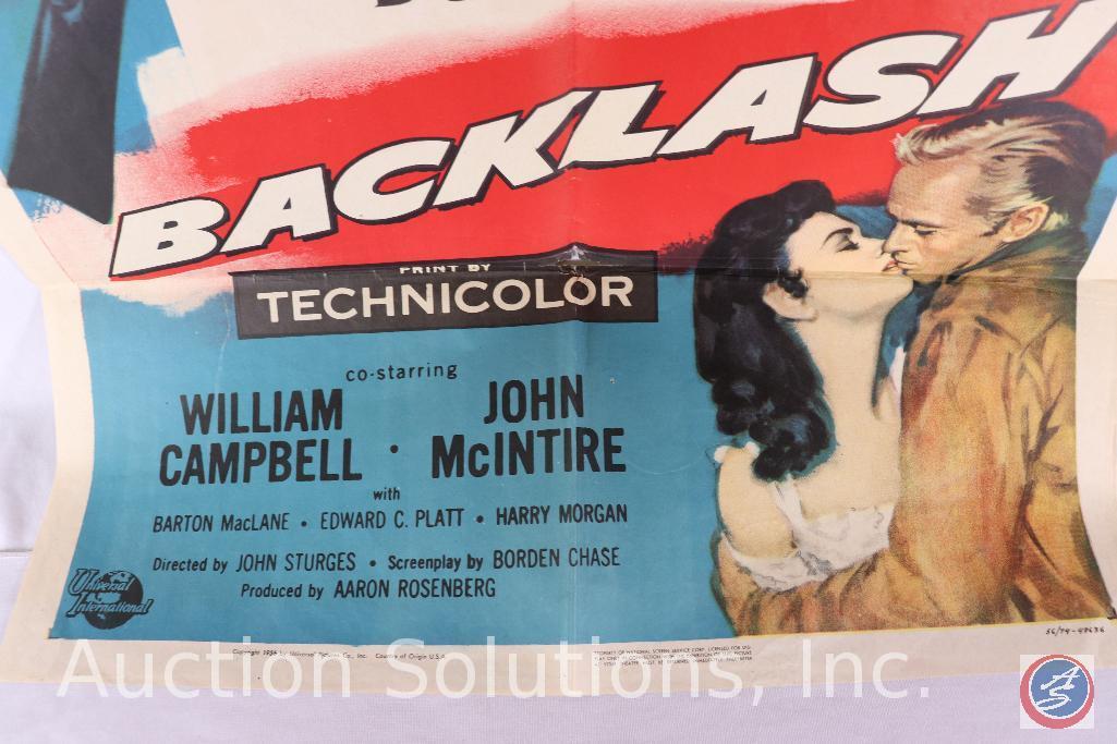 Backlash Vintage Movie Poster 56/74-48636, 1956