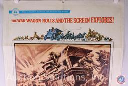 The War Wagon Vintage Movie Poster, 1967 67/152 {{TORN}}