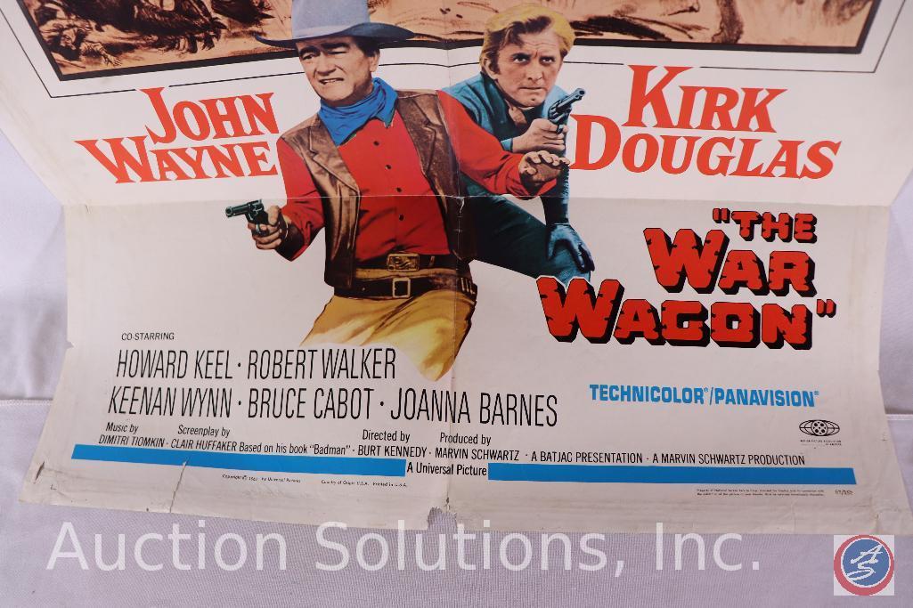 The War Wagon Vintage Movie Poster, 1967 67/152 {{TORN}}