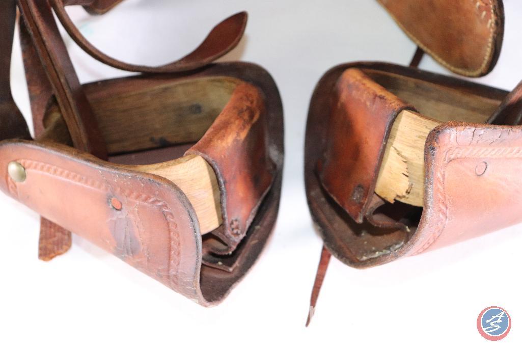 1950's Roy Roger's Child's Leather Pony Saddle {{COMPLETE}}