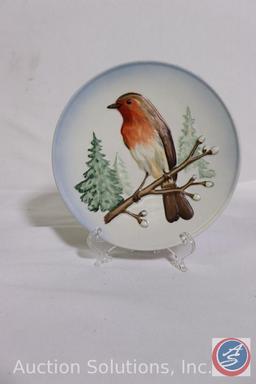 Lot of 3 decorative plates, bird theme W Goebel-Porzellanfarbrik Wildlife Wall Plate Series First