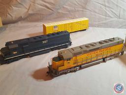 [3] Athearn HO Scale Great Plains, Missouri Pacific, Union Pacific Model Train Cars / Dummy Engines