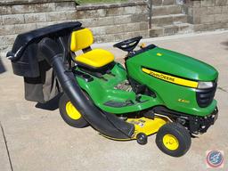 John Deere X300 riding lawn mower with 42" cutting deck (product identification number: