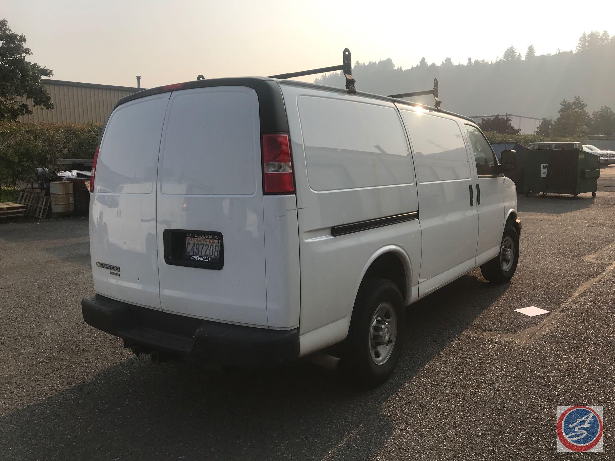 2015 Chevrolet Express Van, VIN # 1GCWGFCG7F1103825