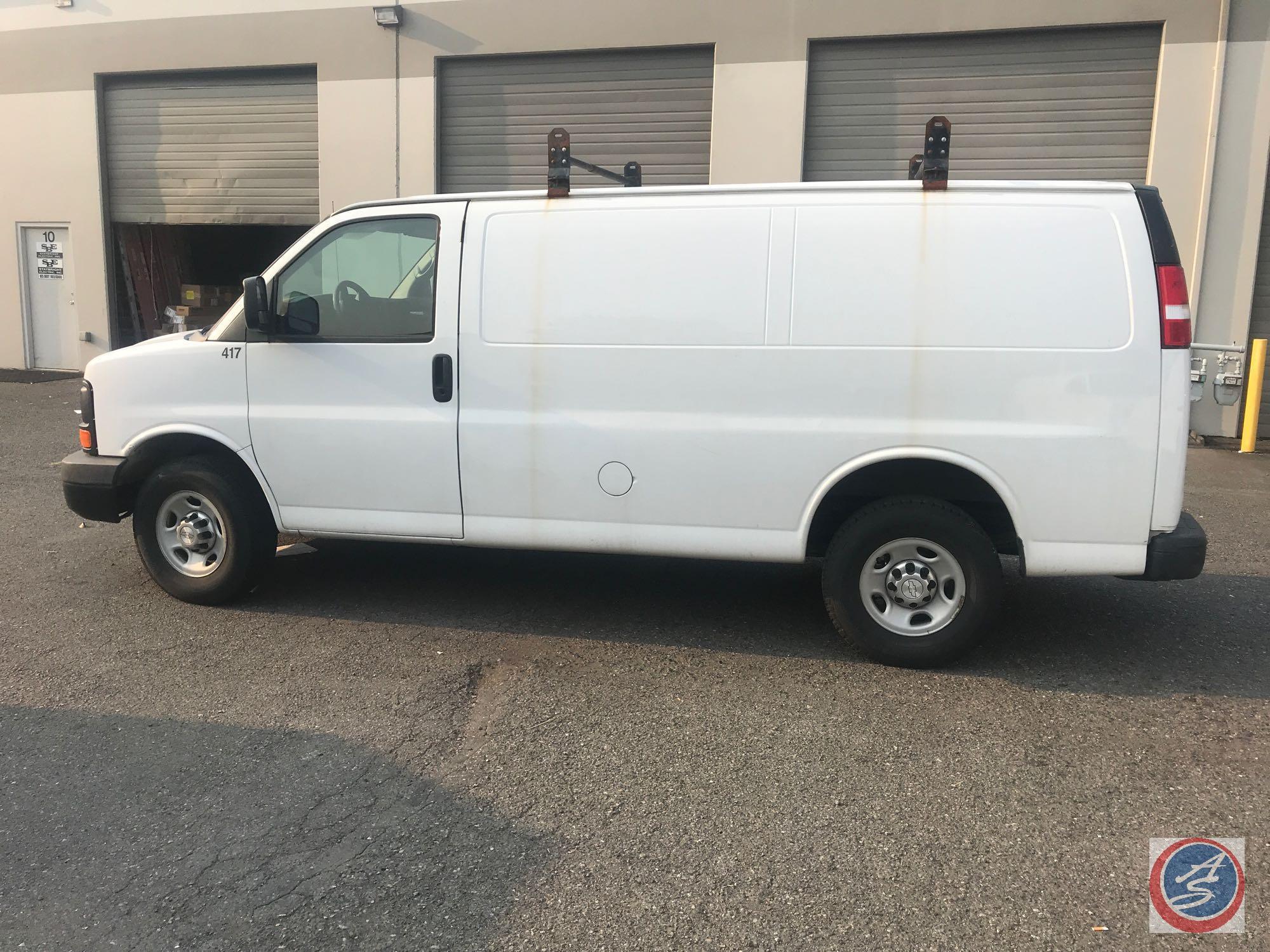 2015 Chevrolet Express Van, VIN # 1GCWGFCG7F1103825