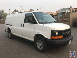 2015 Chevrolet Express Van, VIN # 1GCWGFCG2F1104381