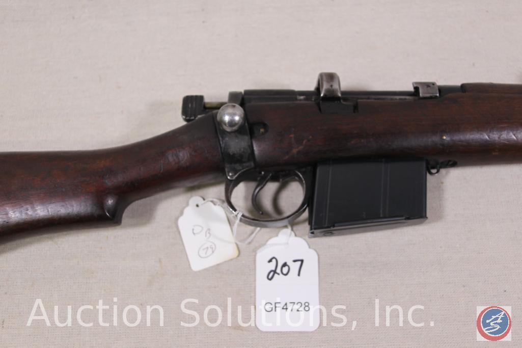 Enfield Model MK III .303 Rifle Enfield bolt action. Reciever has been painted. Ser # H9779