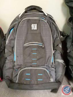 (3) backpacks by Tiger Rock, Ful and The North Face