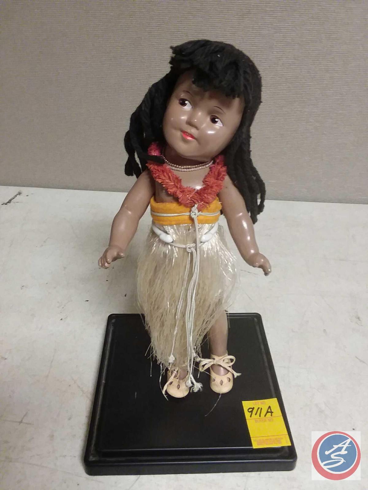 Antique doll purchased in Hawaii during Pearl Harbor