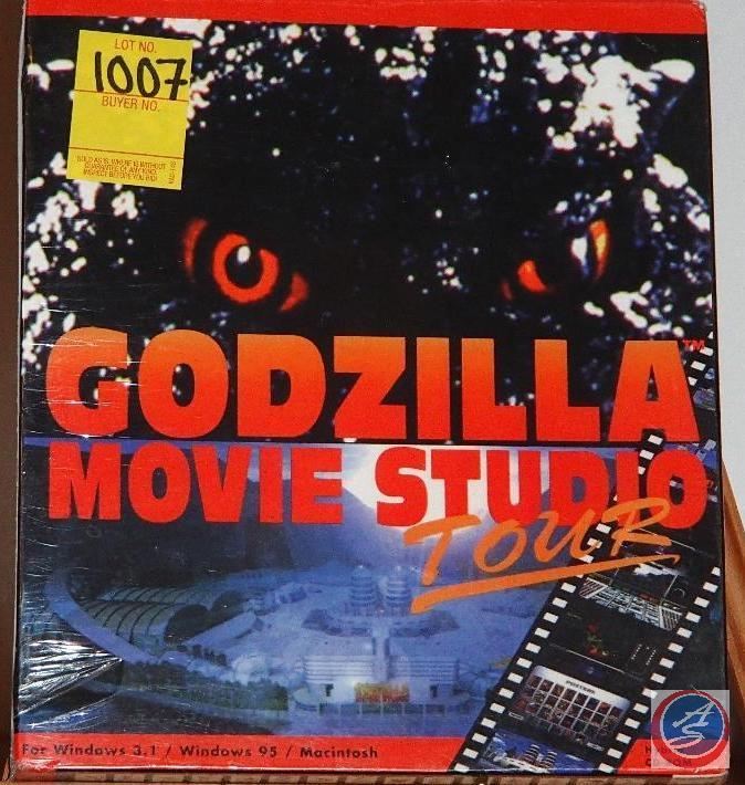 "Godzilla" Movie Studio Tour Computer Program *Sealed/Brand NEW*