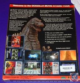"Godzilla" Movie Studio Tour Computer Program *Sealed/Brand NEW*
