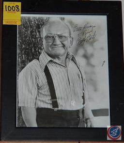 Famous Little Person "Billy Barty" Autograph on black&white 8"x10" Autograph Card COA Located on: