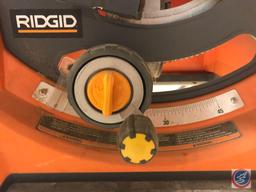 RIDGID Table Saw with Table Saw Utility Vehicle