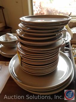 48 Piece Grey Russell Wright Dishes