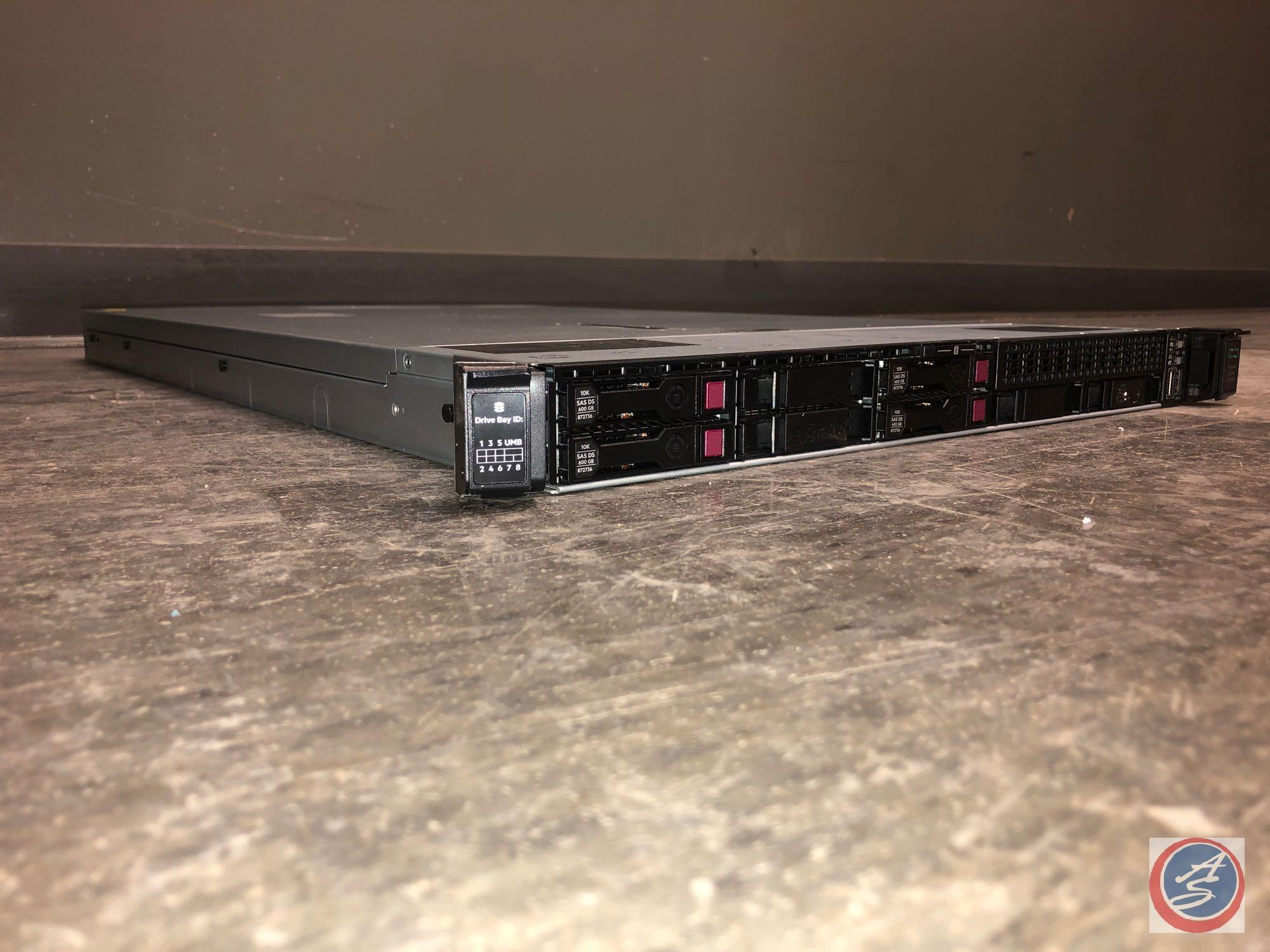 HP Proliant DL360 4-600GB Drives Server